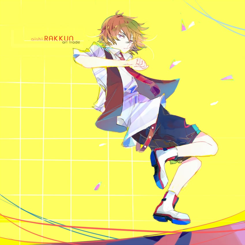 rakkun sutaru (original) drawn by aiishii