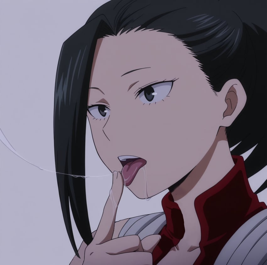 yaoyorozu momo (boku no hero academia) drawn by hazmartx