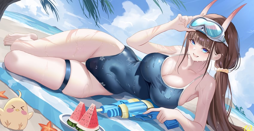 manjuu and noshiro (azur lane) drawn by nanoda002_(saber427)