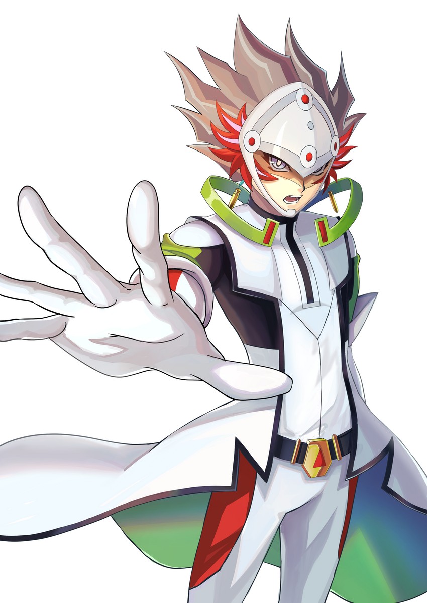 kogami ryoken and revolver (yu-gi-oh! and 1 more) drawn by miwa1234