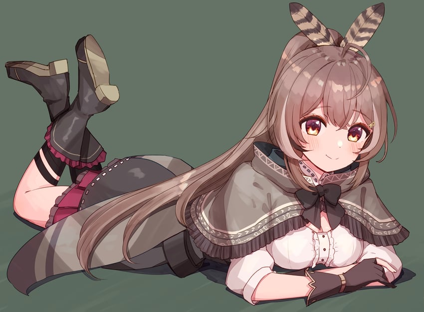 nanashi mumei (hololive and 1 more) drawn by nanado_shion
