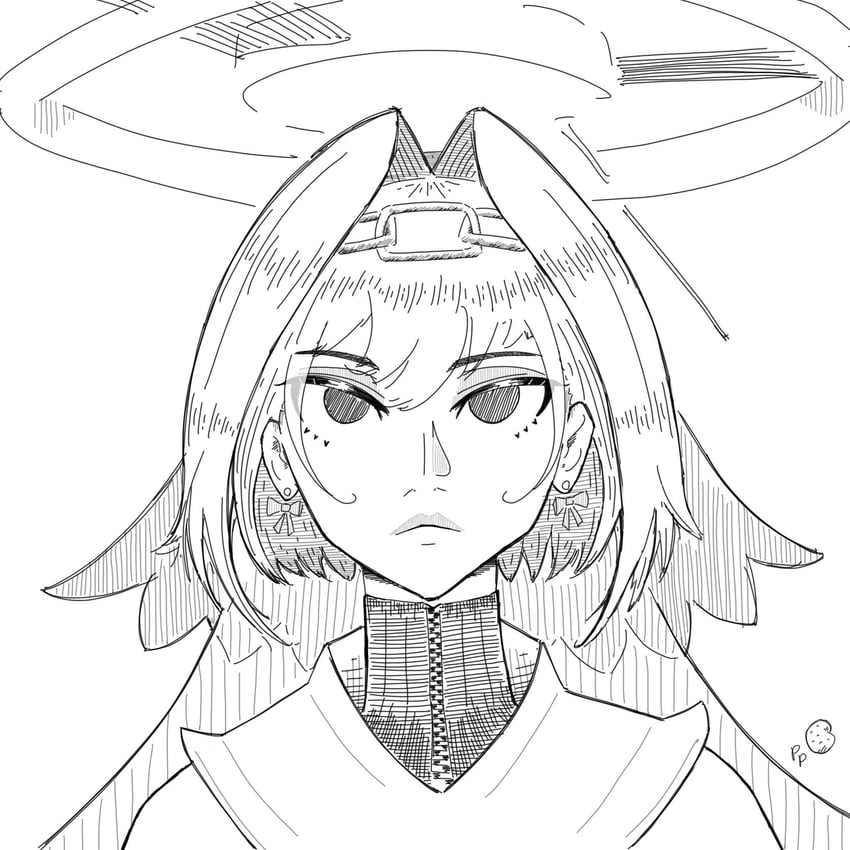 ouro kronii (hololive and 1 more) drawn by potatoparfait