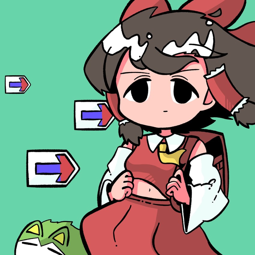 hakurei reimu, daiyousei, diyusi, and noel (touhou and 3 more) drawn by sznkrs