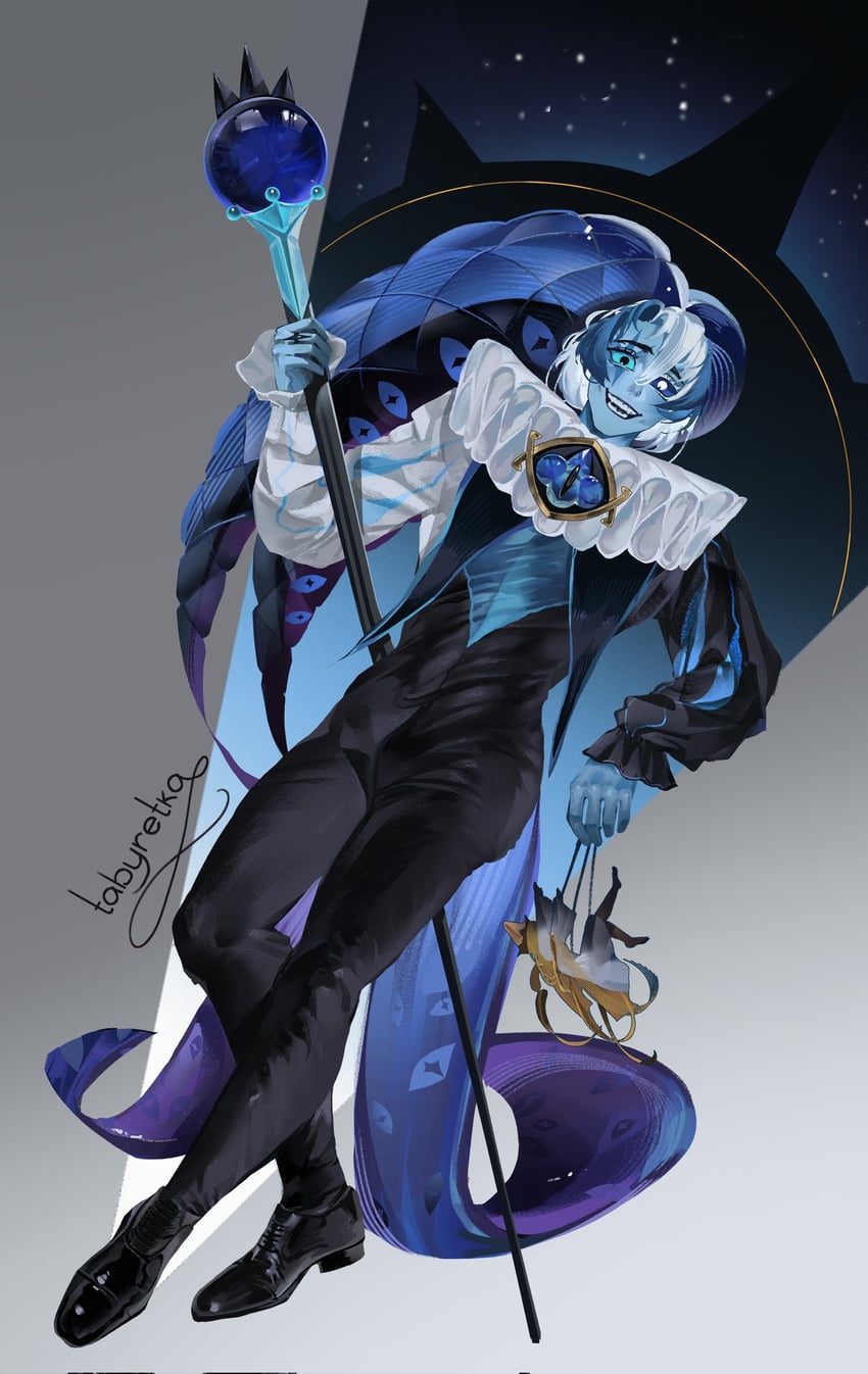 shadow milk cookie (cookie run and 1 more) drawn by tabyretka16