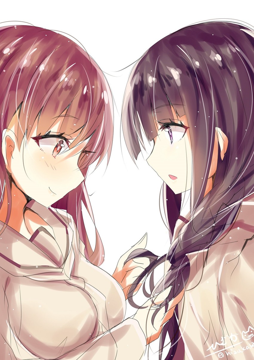 kitakami, ooi, kitakami kai ni, and ooi kai ni (kantai collection) drawn by hizaka