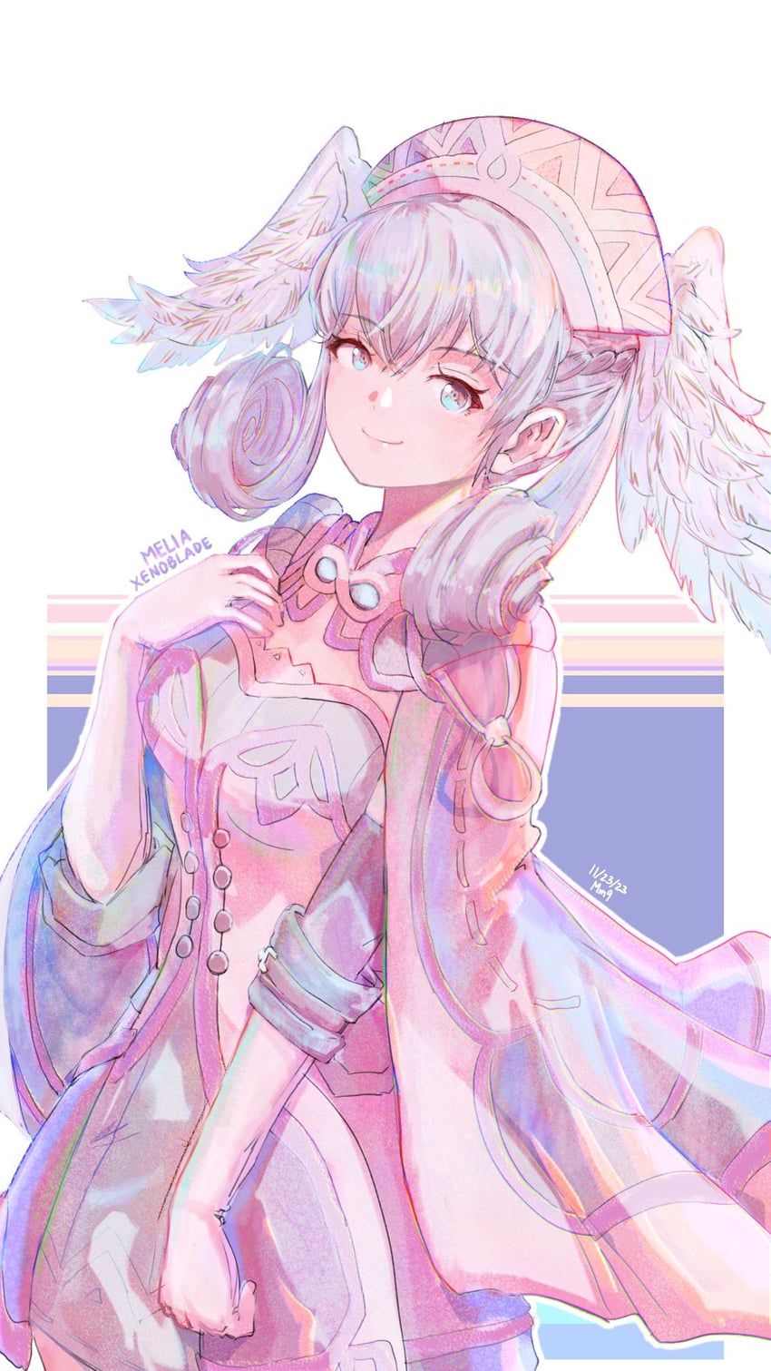 melia antiqua (xenoblade chronicles and 1 more) drawn by milo_monzon