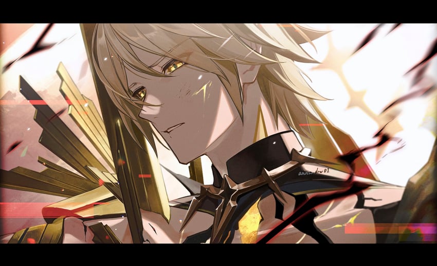 phainon (honkai and 1 more) drawn by anna_(drw01)