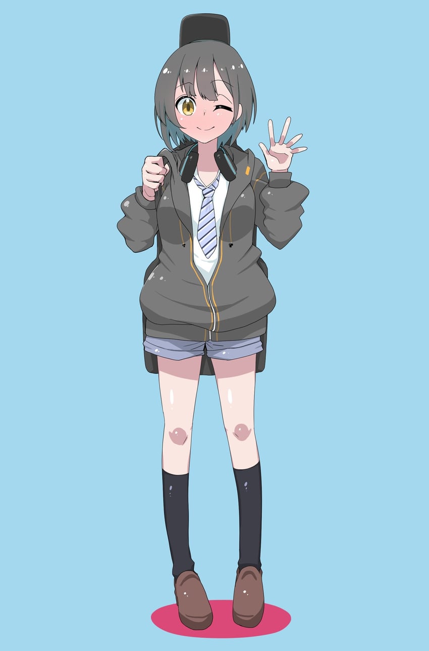 tsuzuru takamori (indie virtual youtuber) drawn by sunao_na_kapipara