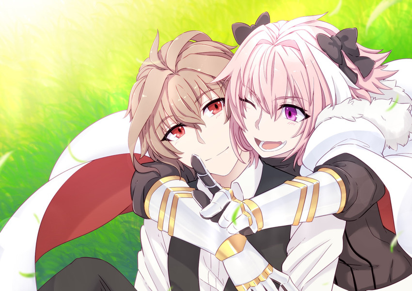 astolfo and sieg (fate and 1 more) drawn by stone_(isiko)