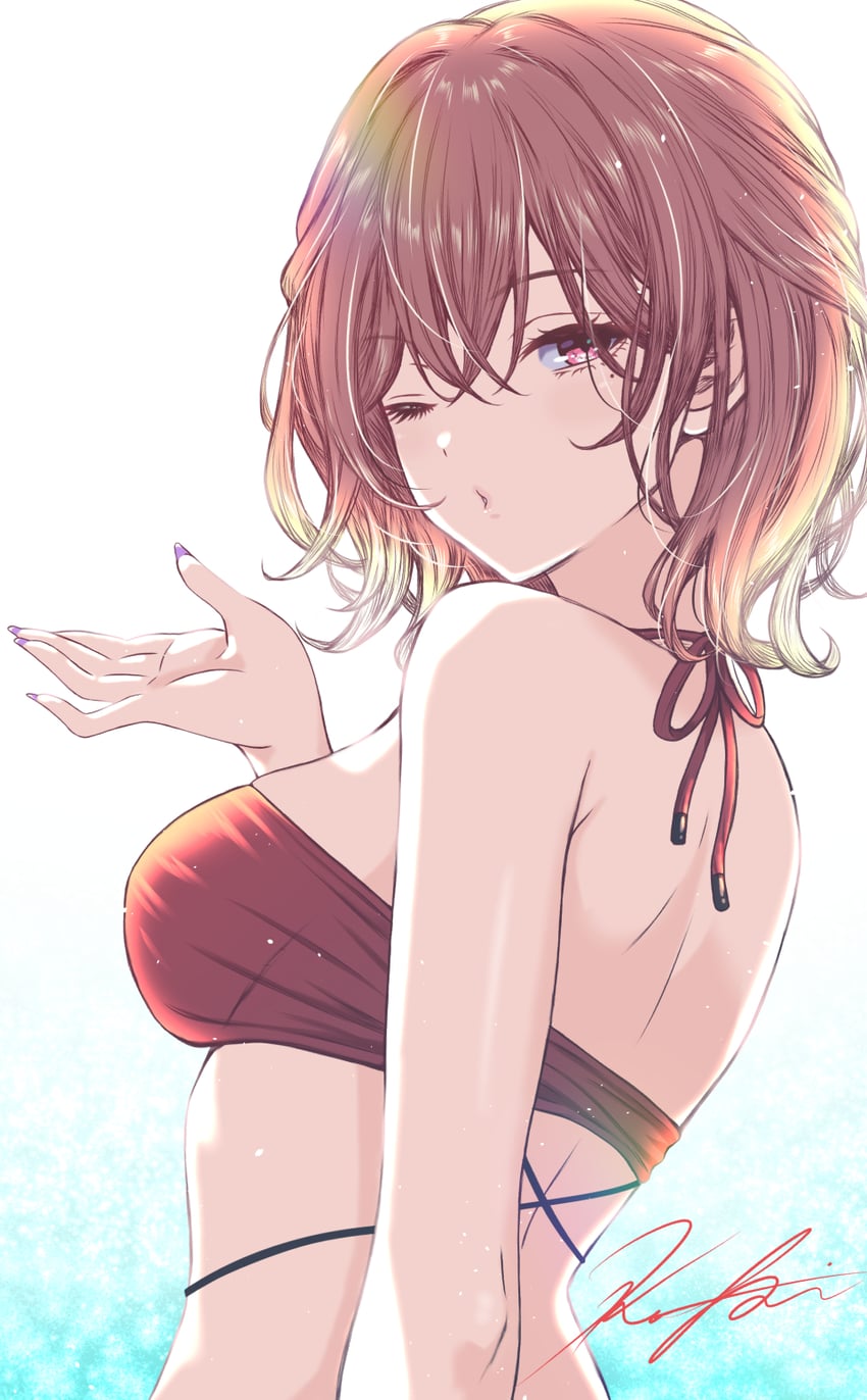 higuchi madoka (idolmaster and 1 more) drawn by koya_(koya_x_00)