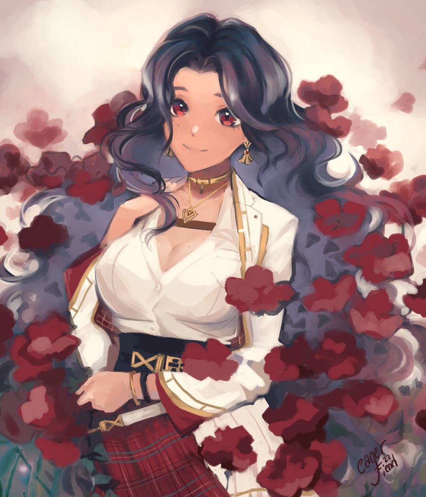 scarle yonaguni (nijisanji and 1 more) drawn by eagerfiend
