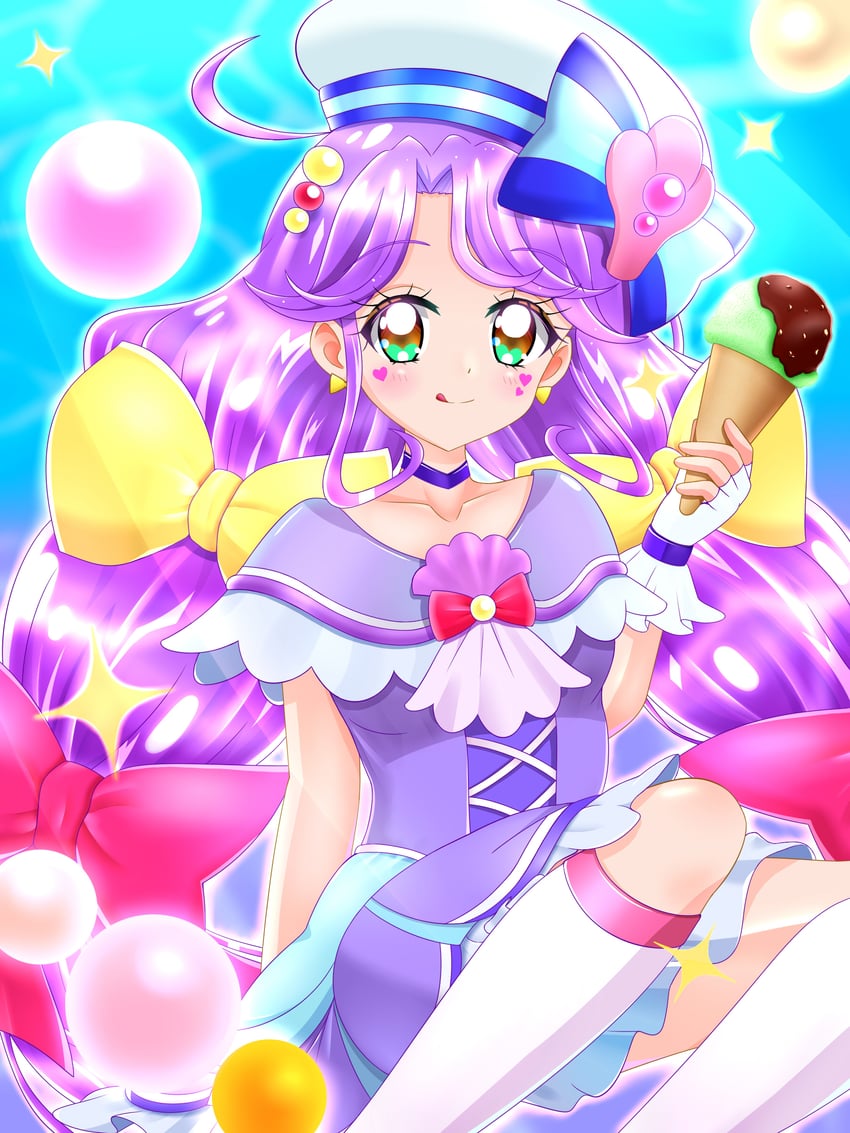 suzumura sango and cure coral (precure and 1 more) drawn by touya_amagase