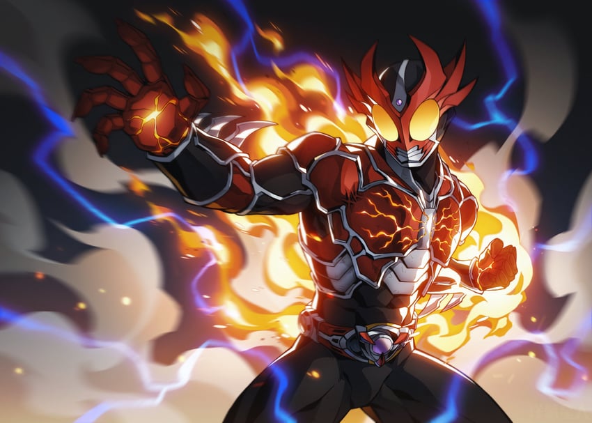 kamen rider agito (kamen rider and 1 more) drawn by onion_maru