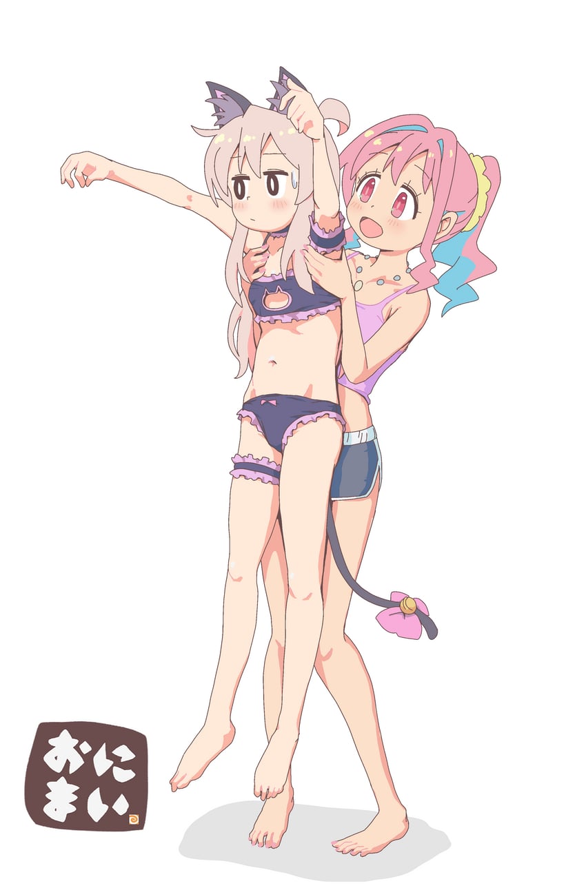 oyama mahiro and hozuki kaede (onii-chan wa oshimai!) drawn by jibijibipen