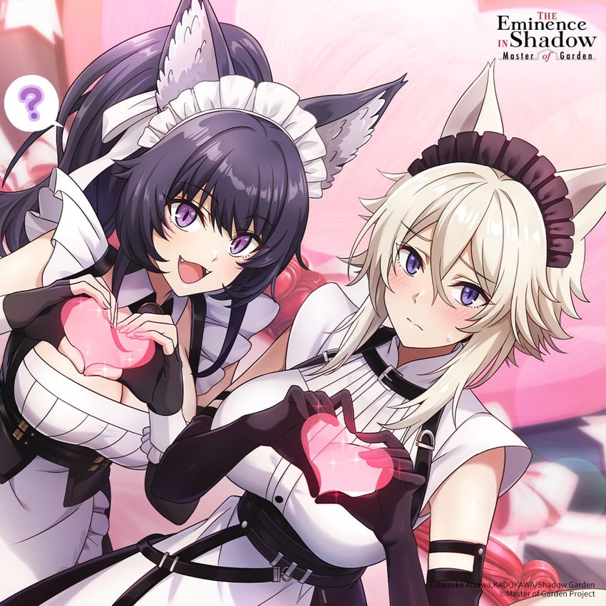 delta and zeta (kage no jitsuryokusha ni naritakute! and 2 more)