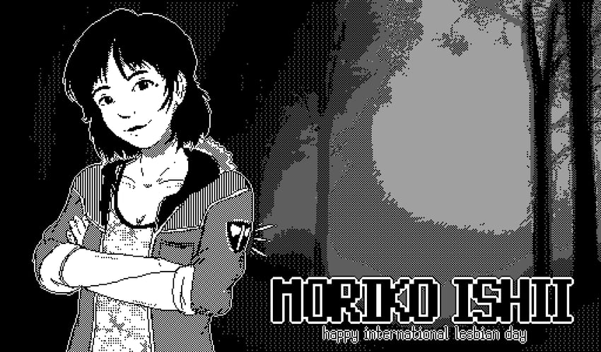 moriko ishii (world of horror) drawn by sawzie