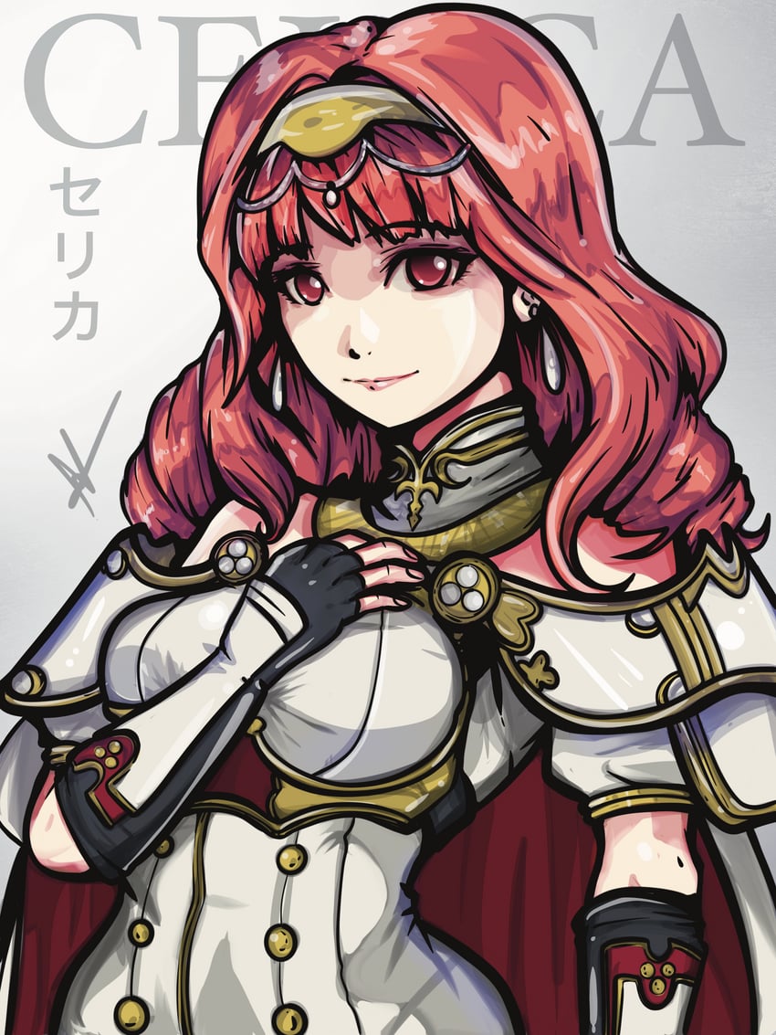 celica (fire emblem and 1 more) drawn by naromonart