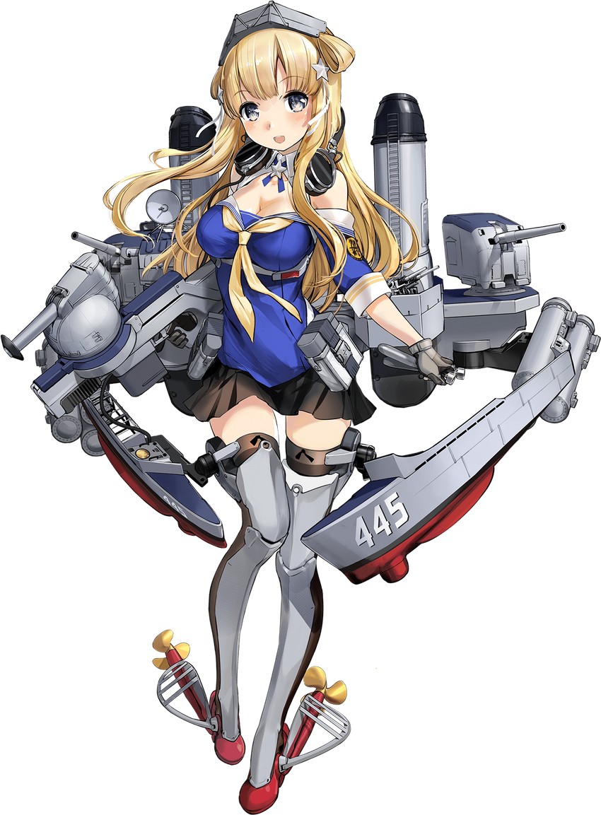 fletcher and fletcher mk ii (kantai collection) drawn by zeco