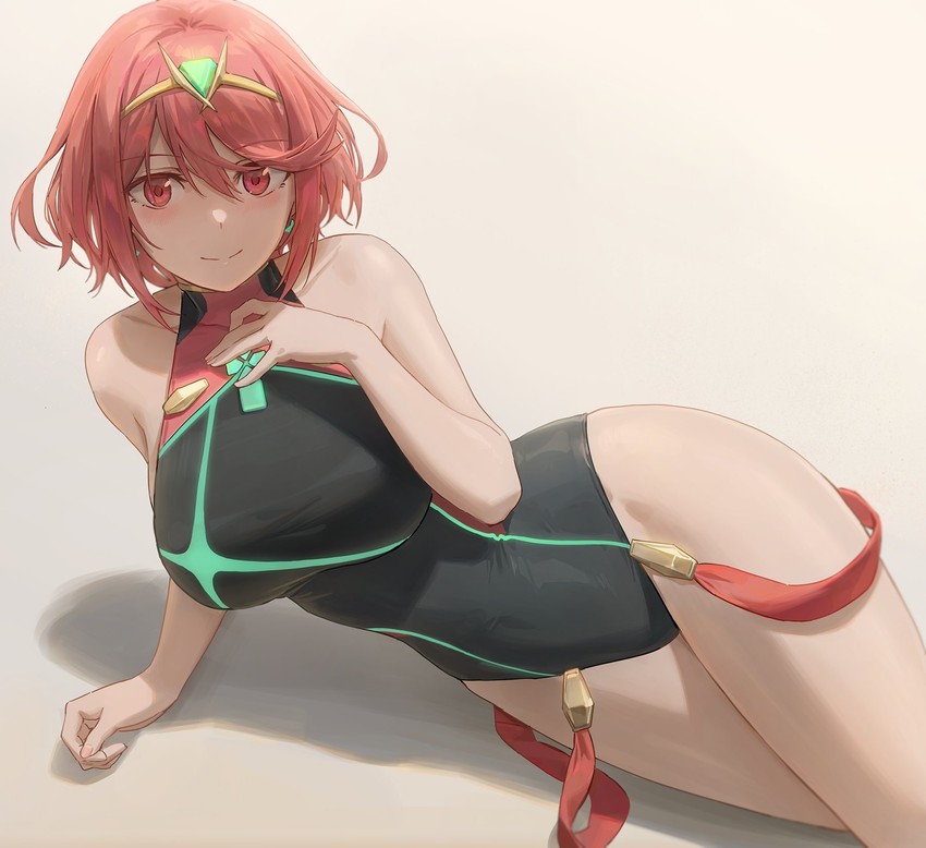 pyra (xenoblade chronicles and 1 more) drawn by free_style_(yohan1754)