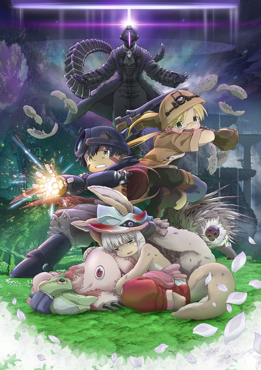 nanachi, reg, riko, bondrewd, mitty, and 2 more (made in abyss)