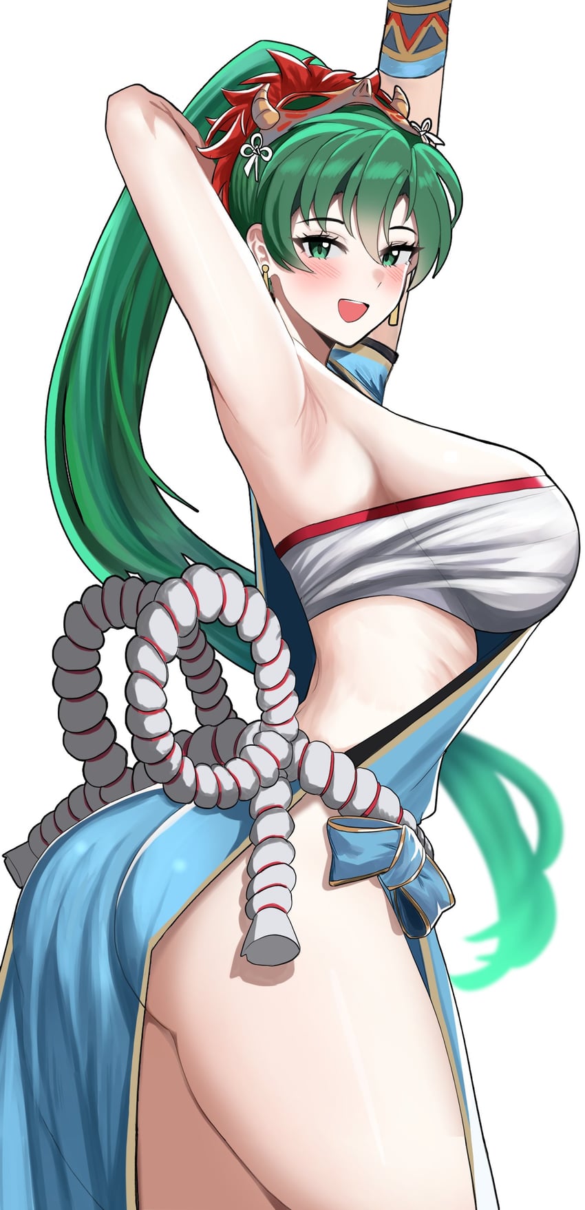 lyn (fire emblem and 2 more) drawn by desspie