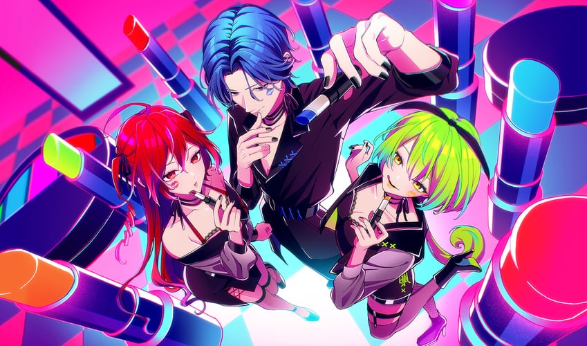 kasane teto, kaito, and zundamon (vocaloid and 3 more) drawn by nokuhashi