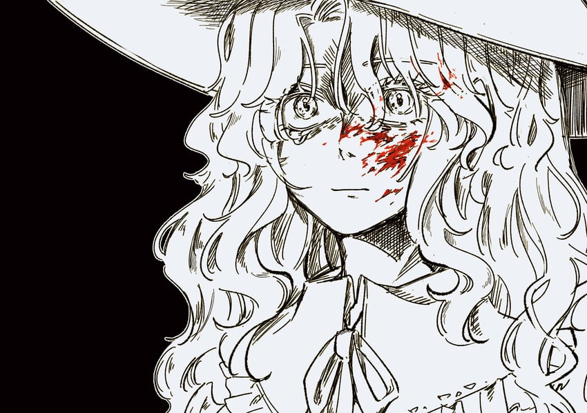jacket girl (touhou and 1 more) drawn by uzumibi