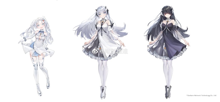 odile and odette (girls' frontline and 1 more) drawn by neon_(zuicongming)