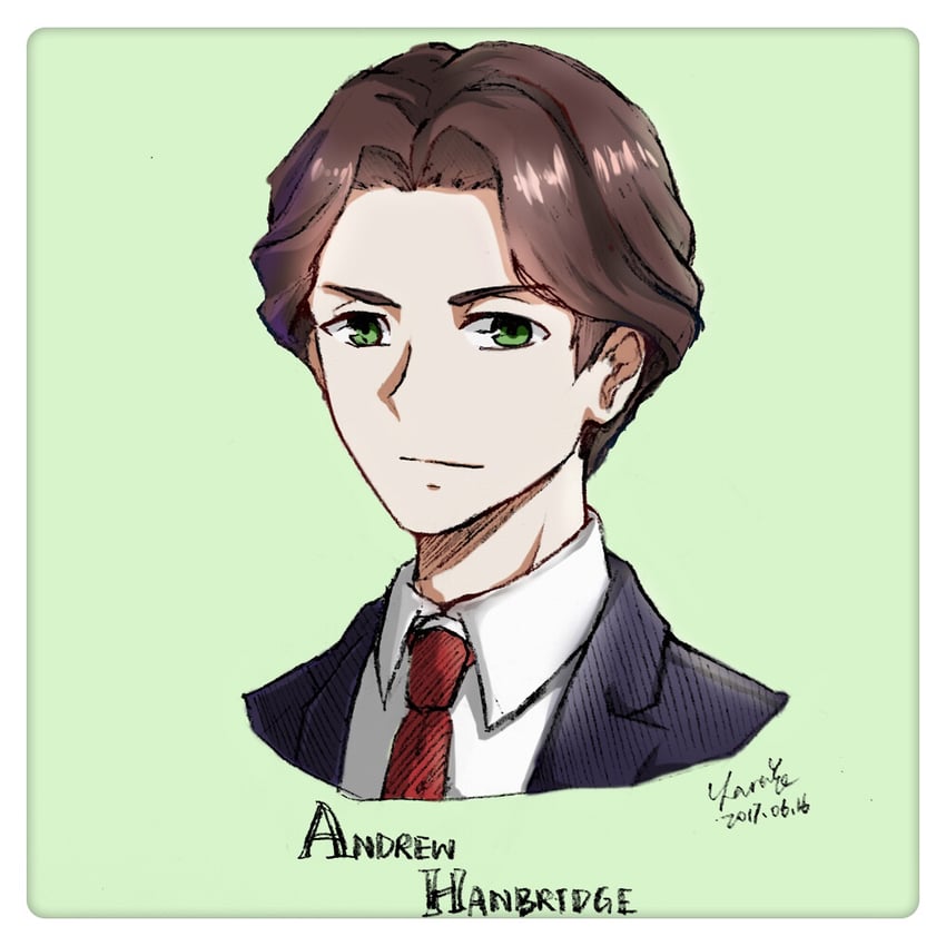 andrew hanbridge (little witch academia) drawn by do_it_lara