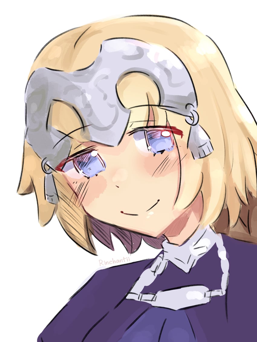 jeanne d'arc (fate and 3 more) drawn by rinchantii