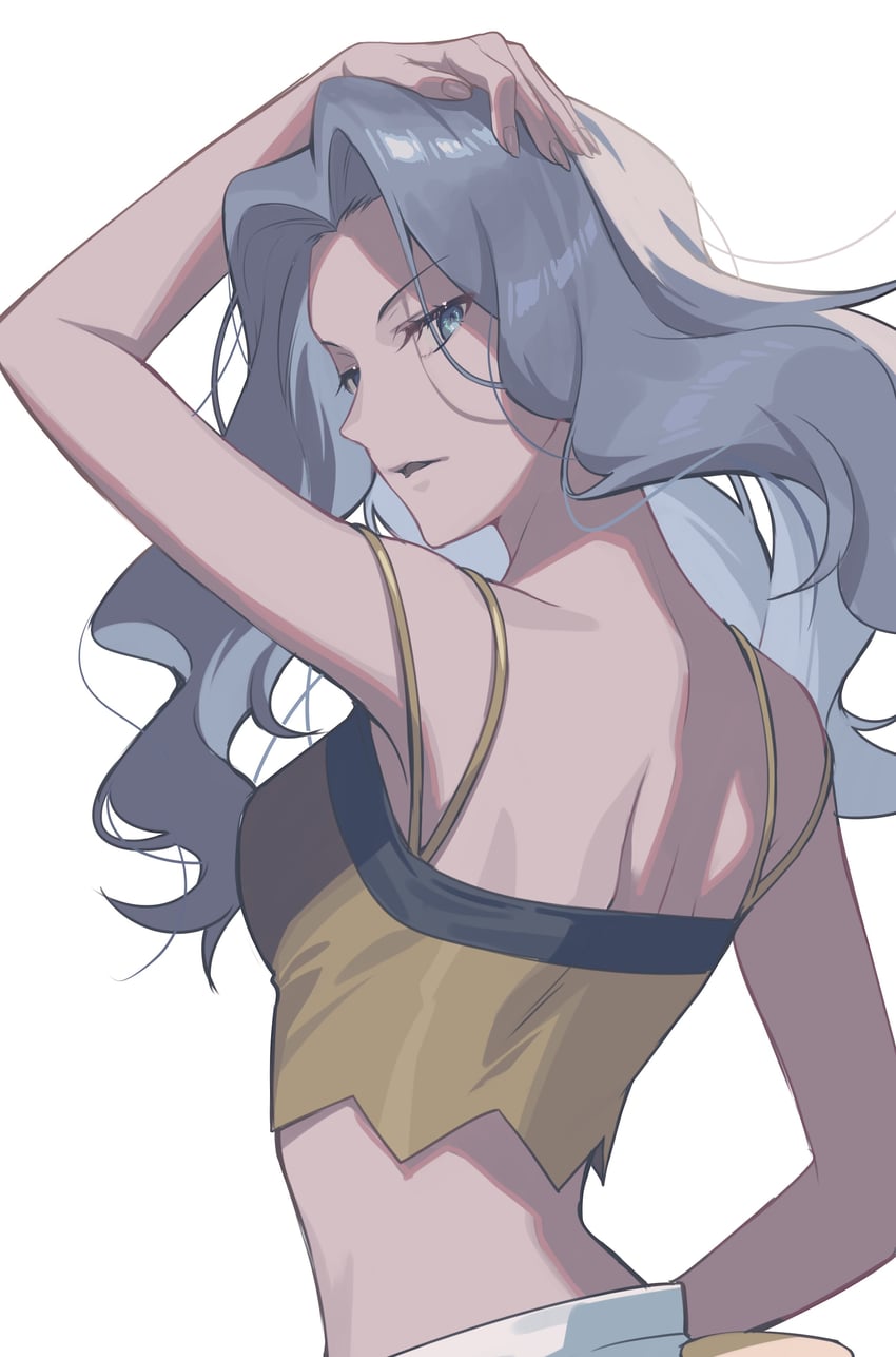 karen (pokemon and 1 more) drawn by bin_(bottle_crown)