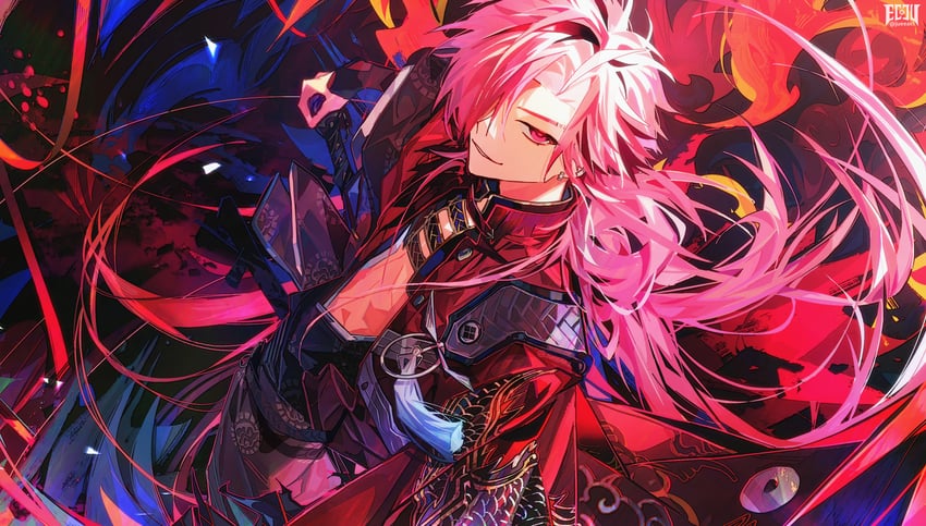 takasugi shinsaku (fate and 1 more) drawn by eeju
