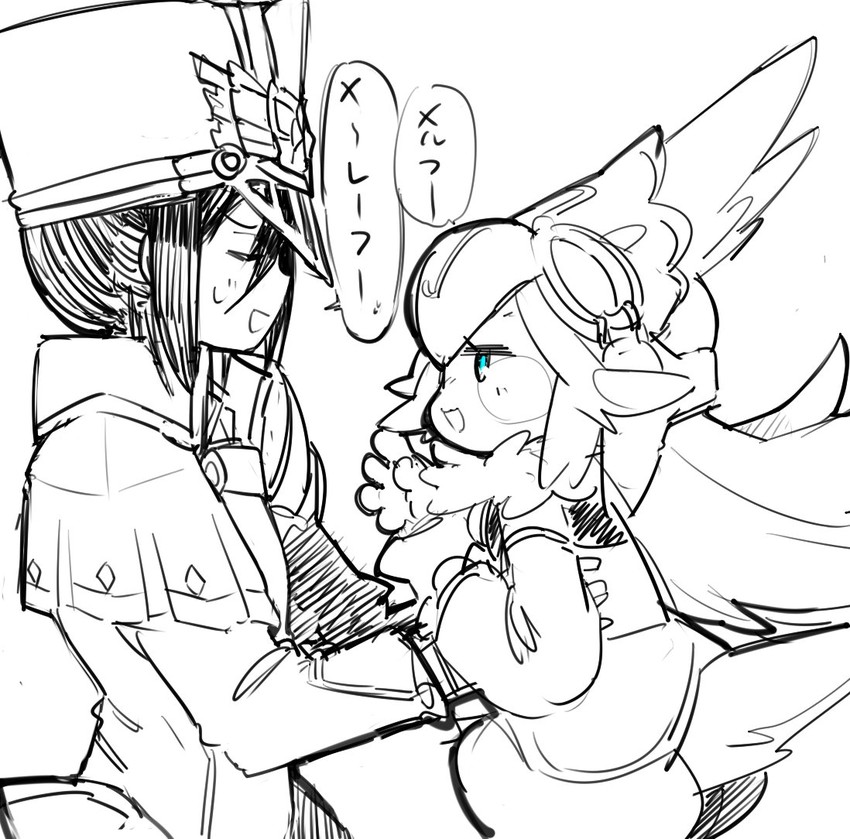 morag ladair and finch (xenoblade chronicles and 1 more) drawn by takumi_(tkm_as)