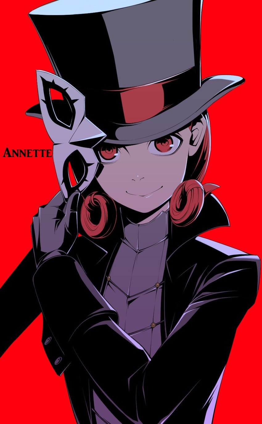 amamiya ren, joker, and annette fantine dominic (fire emblem and 3 more) drawn by i0ekfkr17pa7jbh