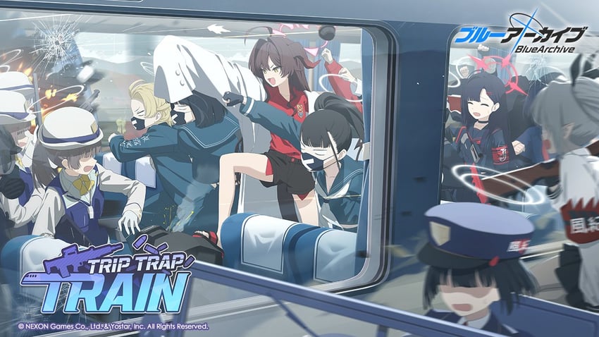 iori, ichika, kasumi, prefect team member, sukeban, and 2 more (blue archive)