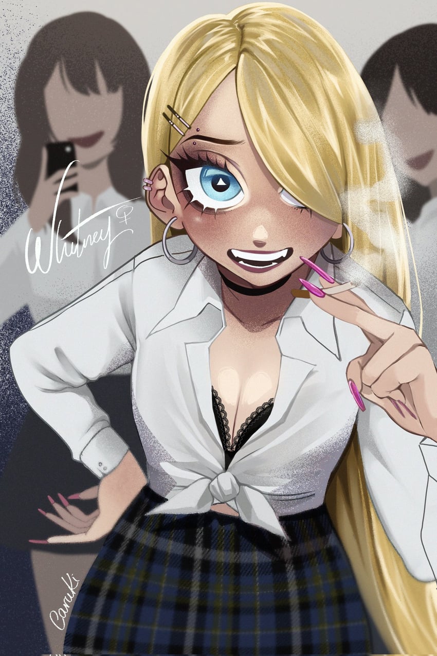 whitney (degrees of lewdity) drawn by caruki26