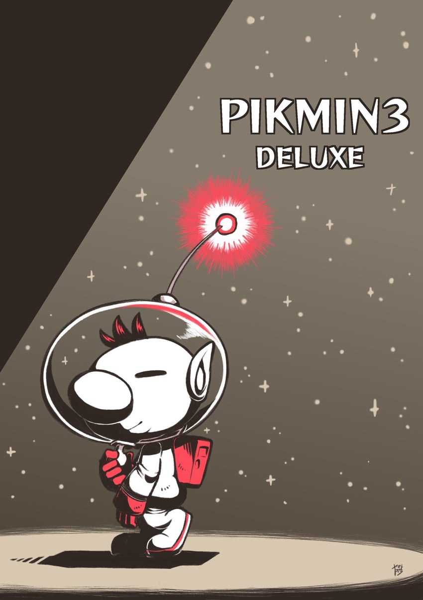 olimar (pikmin and 1 more) drawn by yamato_koara