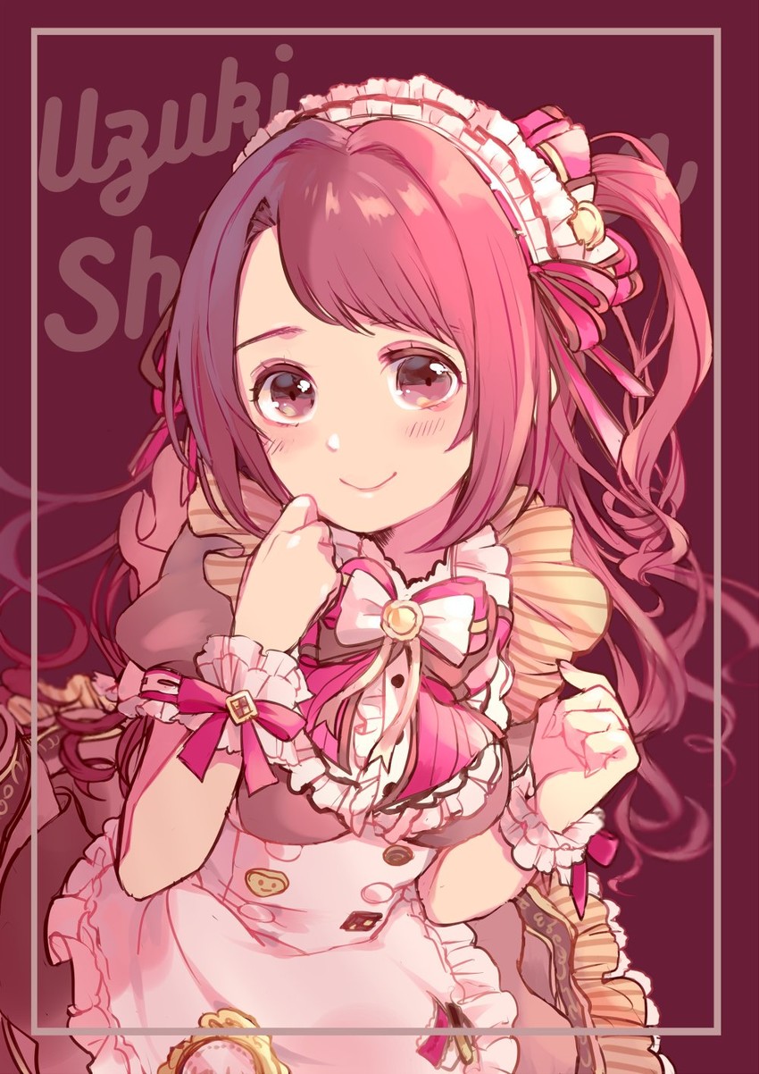 shimamura uzuki (idolmaster and 2 more) drawn by shiki_hinako
