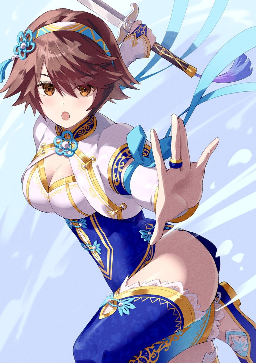 chai xianghua (soulcalibur and 1 more) drawn by yagi2013