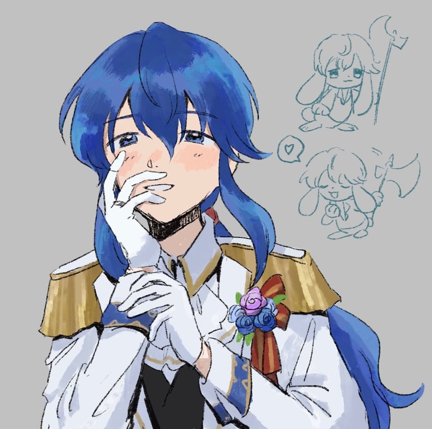 seliph (fire emblem and 2 more) drawn by cho_yoy