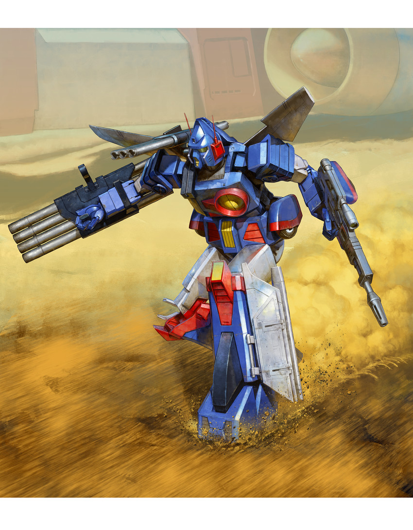 xabungle and iron gear (sentou mecha xabungle) drawn by nakakita_kouji