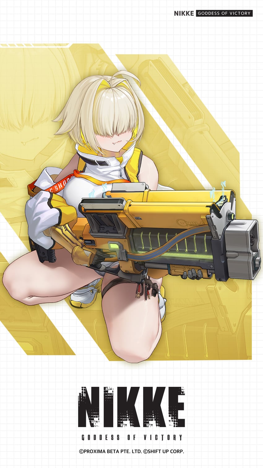elegg (goddess of victory: nikke and 1 more) drawn by jam_(nandade)