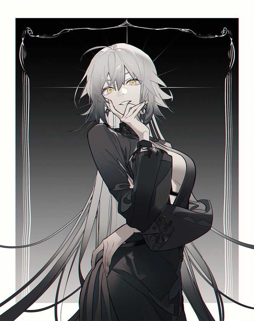 jeanne d'arc alter (fate and 1 more) drawn by o0oherb