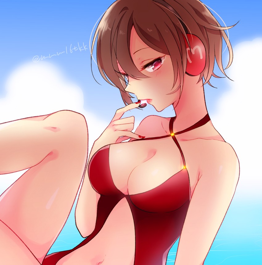 meiko (vocaloid and 1 more) drawn by kawahara_chisato