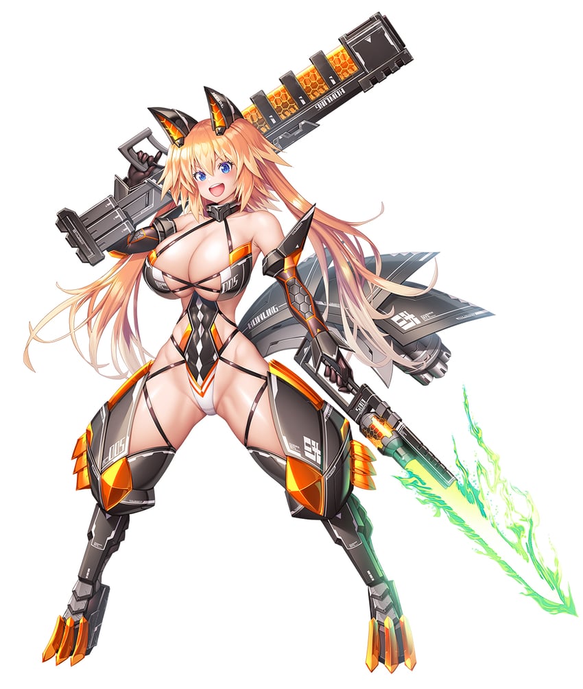 elsa swanson (taimanin and 1 more) drawn by asahi_(fullmetal_madness)