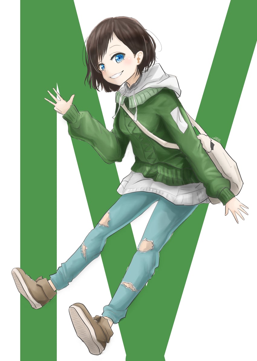 ichikawa kana (boku no kokoro no yabai yatsu) drawn by paso