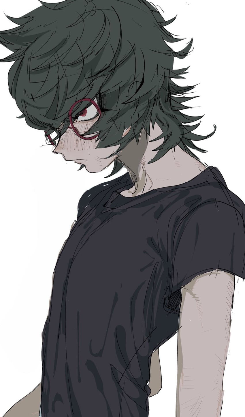 zilch alexander (master detective archives: rain code) drawn by na_6