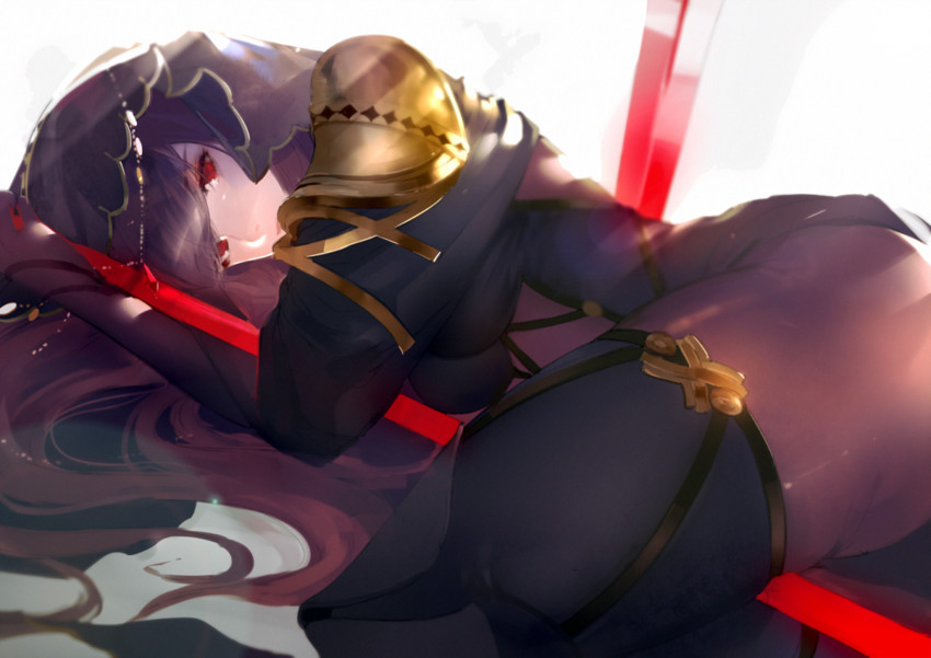 scathach (fate and 1 more) drawn by nido_celisius