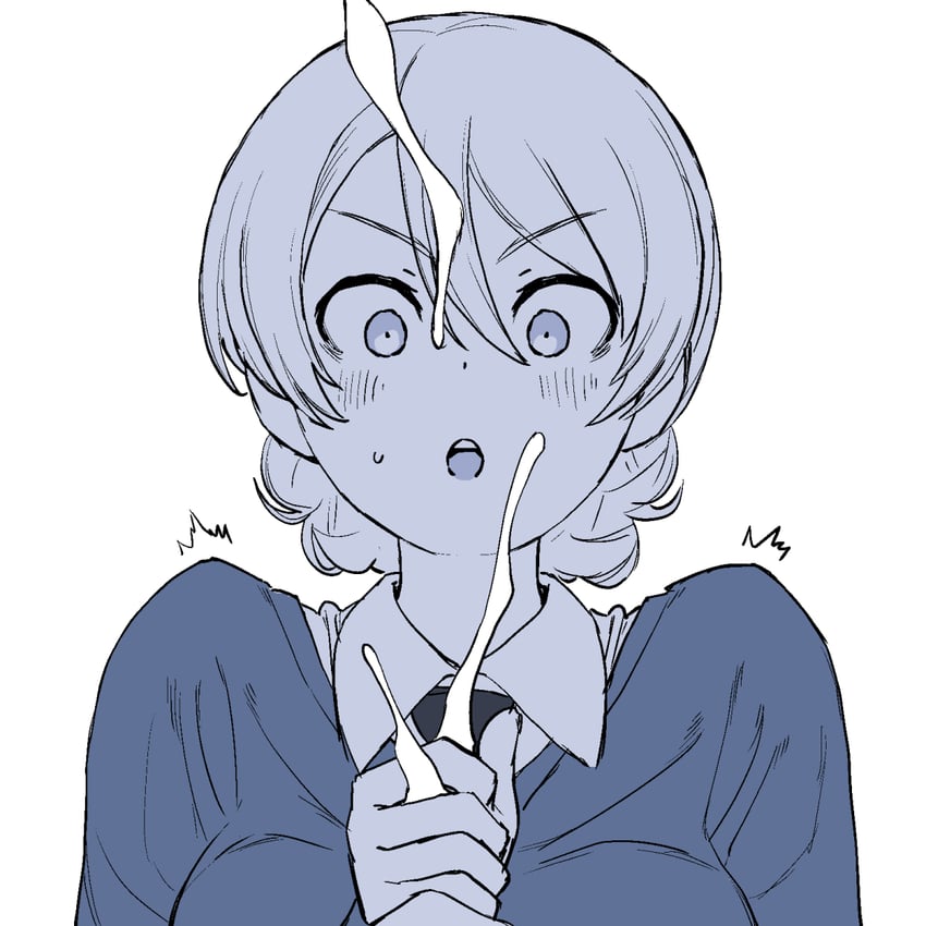 darjeeling (girls und panzer) drawn by onsen_tamago_(hs_egg)