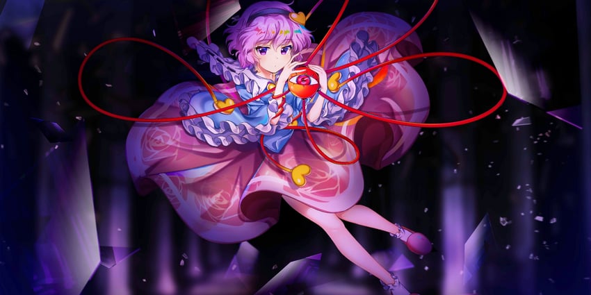 komeiji satori (touhou and 1 more) drawn by rotte_(1109)